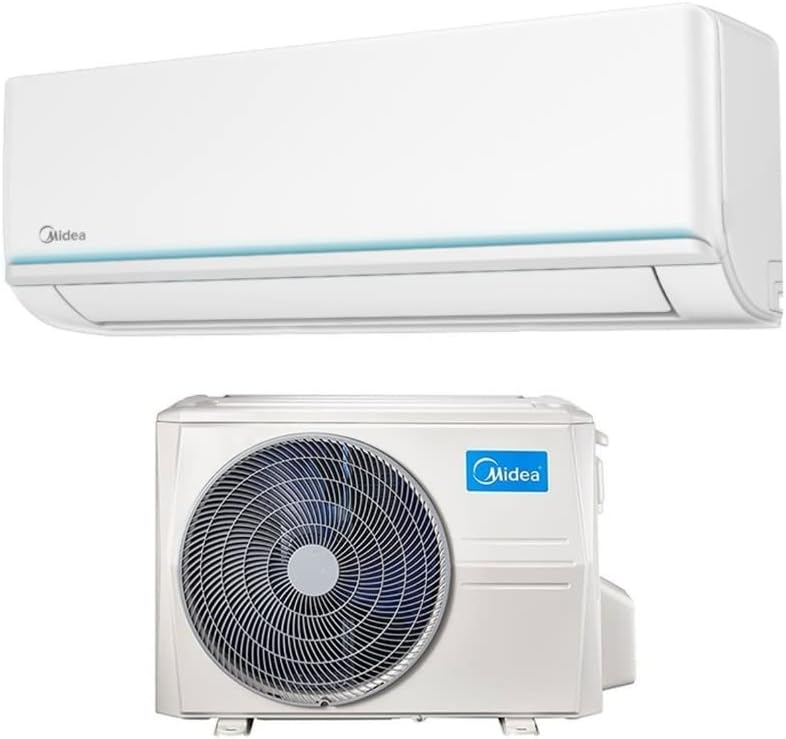 Climatiseur Midea Evolution Inverter 12 000 BTU MSAGXBU-12HRDN8 - R32, A++/A+, WiFi Optionnel