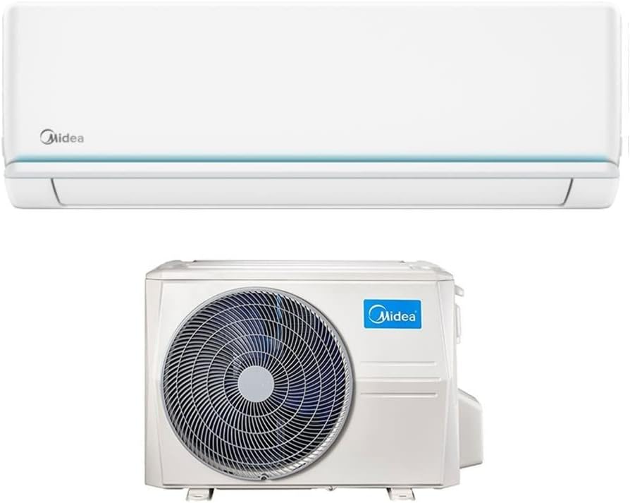 Climatiseur Midea Evolution Inverter 12 000 BTU MSAGXBU-12HRDN8 - R32, A++/A+, WiFi Optionnel