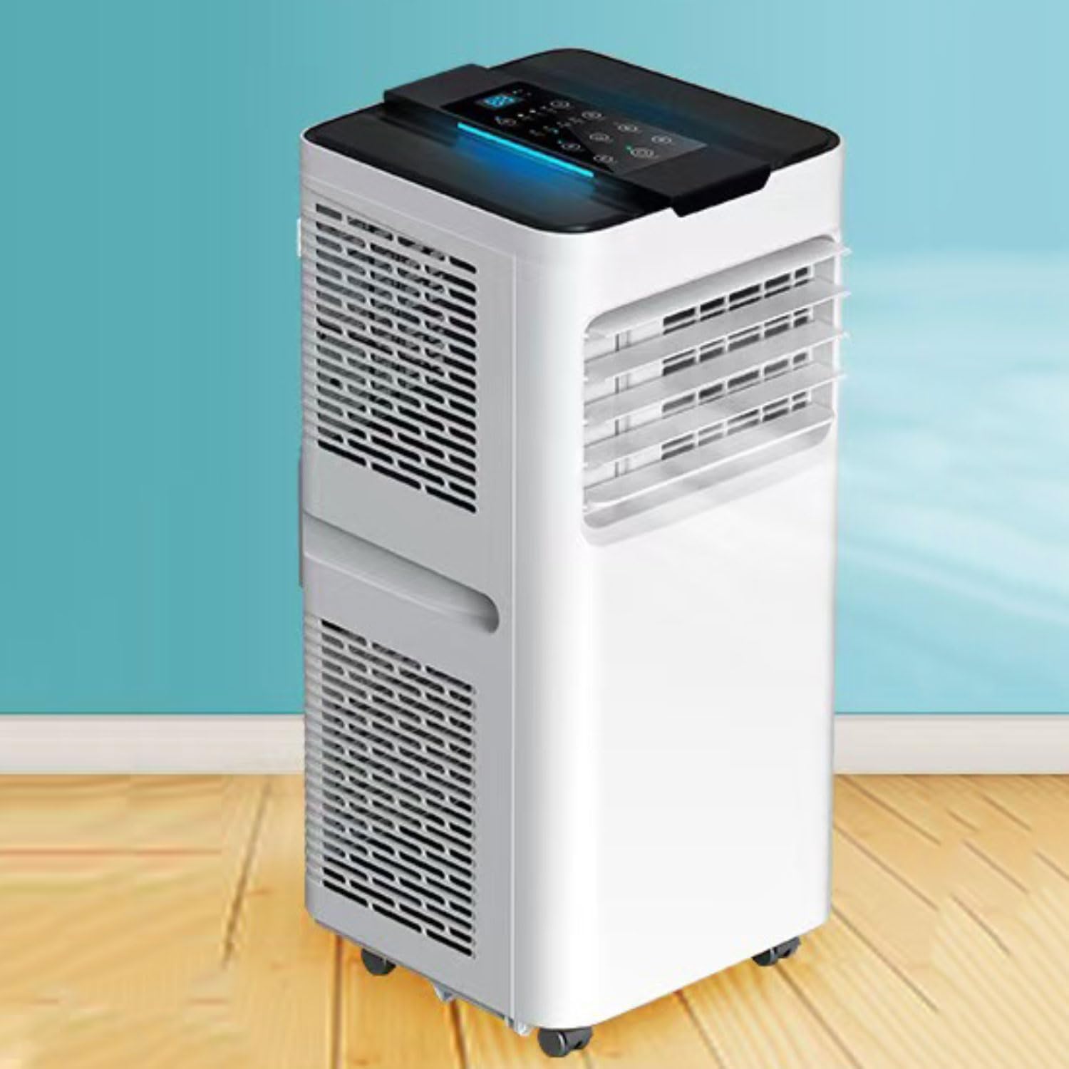 Climatiseur portable 10 000 BTU – Silencieux, télécommande, écran LED, kit fenêtre