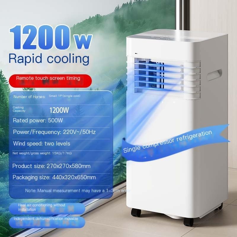 Climatiseur Portable 12 000 BTU - Refroidissement, Ventilation et Déshumidification avec Télécommande et Oscillation