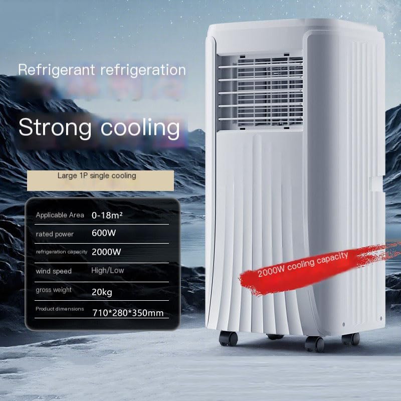 Climatiseur Portable 10 000 BTU - Refroidissement, Ventilation et Déshumidification avec Télécommande