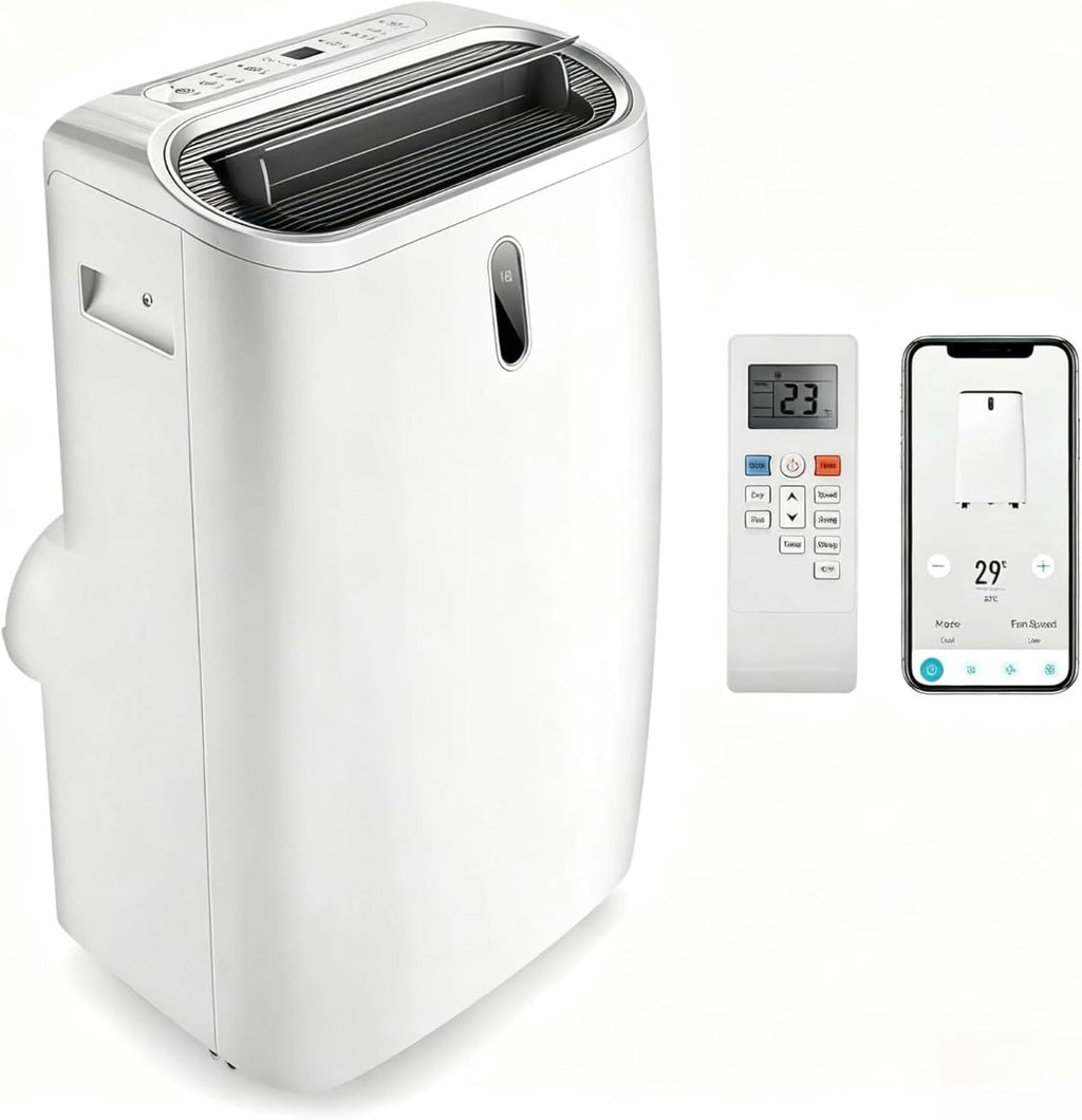 Climatiseur portable 12 000 BTU avec télécommande et kit fenêtre