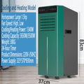 Climatiseur Portable 7 000 BTU 3 en 1 - Télécommande, Minuterie 24h, Oscillation 120°, Mode Sommeil