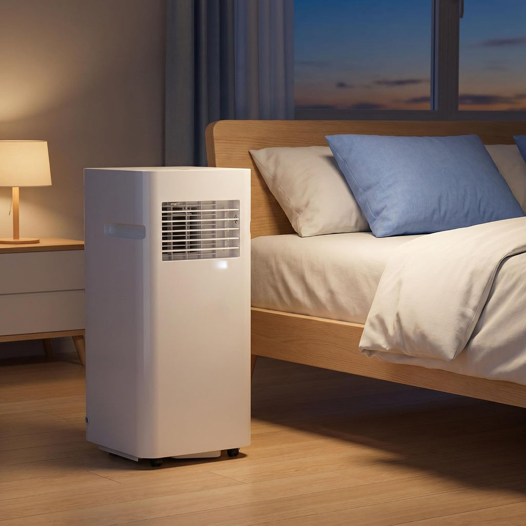 Climatiseur portable 12 000 BTU – Multifonction, silencieux, kit fenêtre