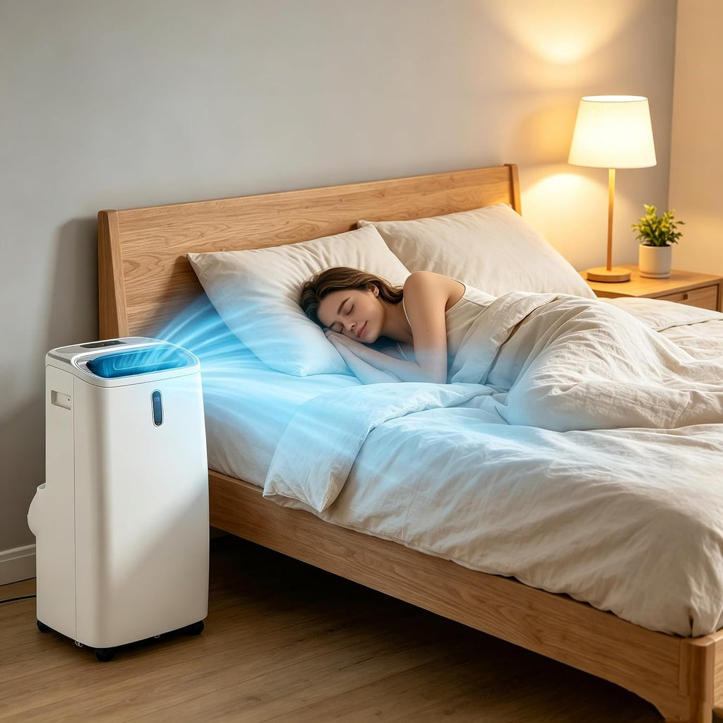 Climatiseur portable 12 000 BTU avec télécommande et kit fenêtre