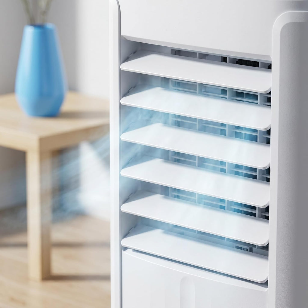 Climatiseur Portable 10 000 BTU - Refroidissement, Ventilation et Déshumidification avec Télécommande