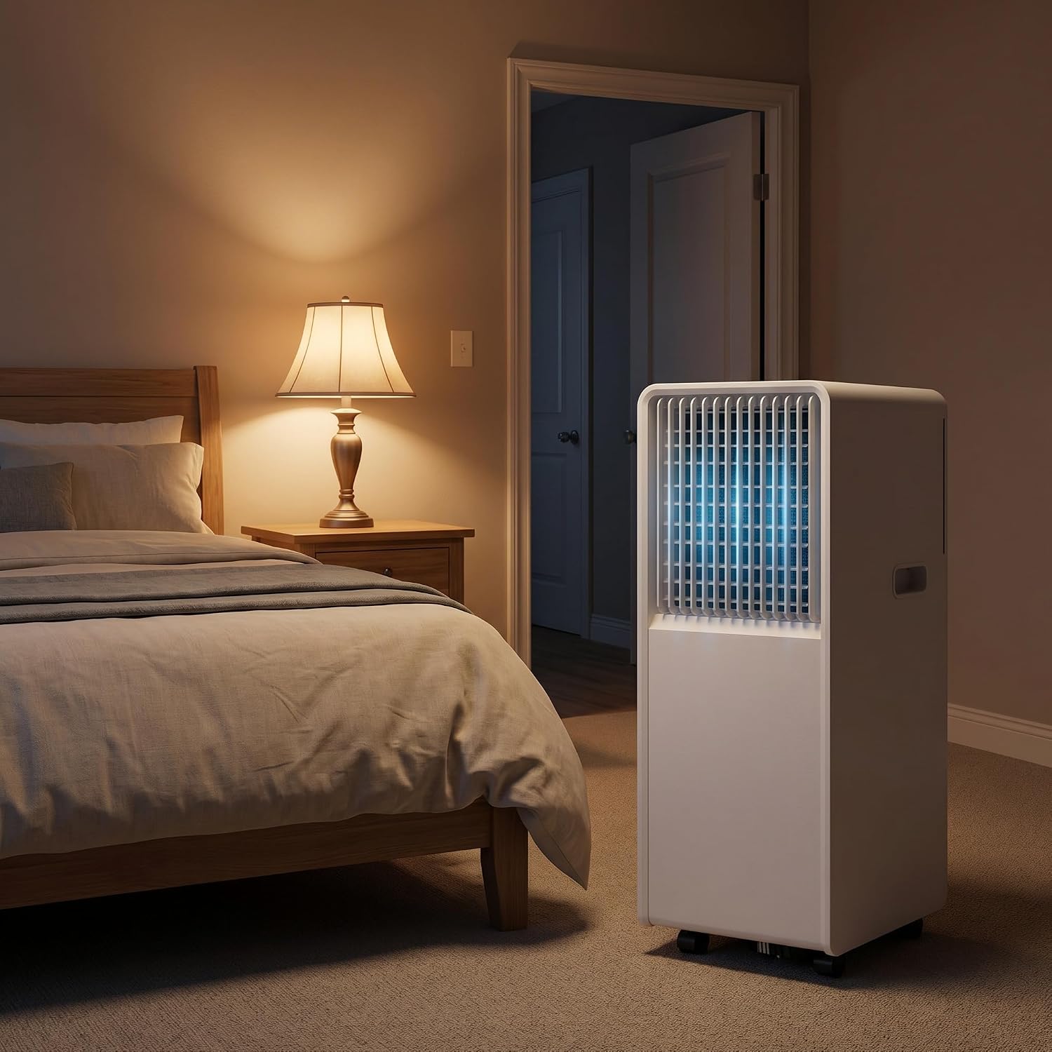 Climatiseur portable 12 000 BTU avec télécommande et kit fenêtre