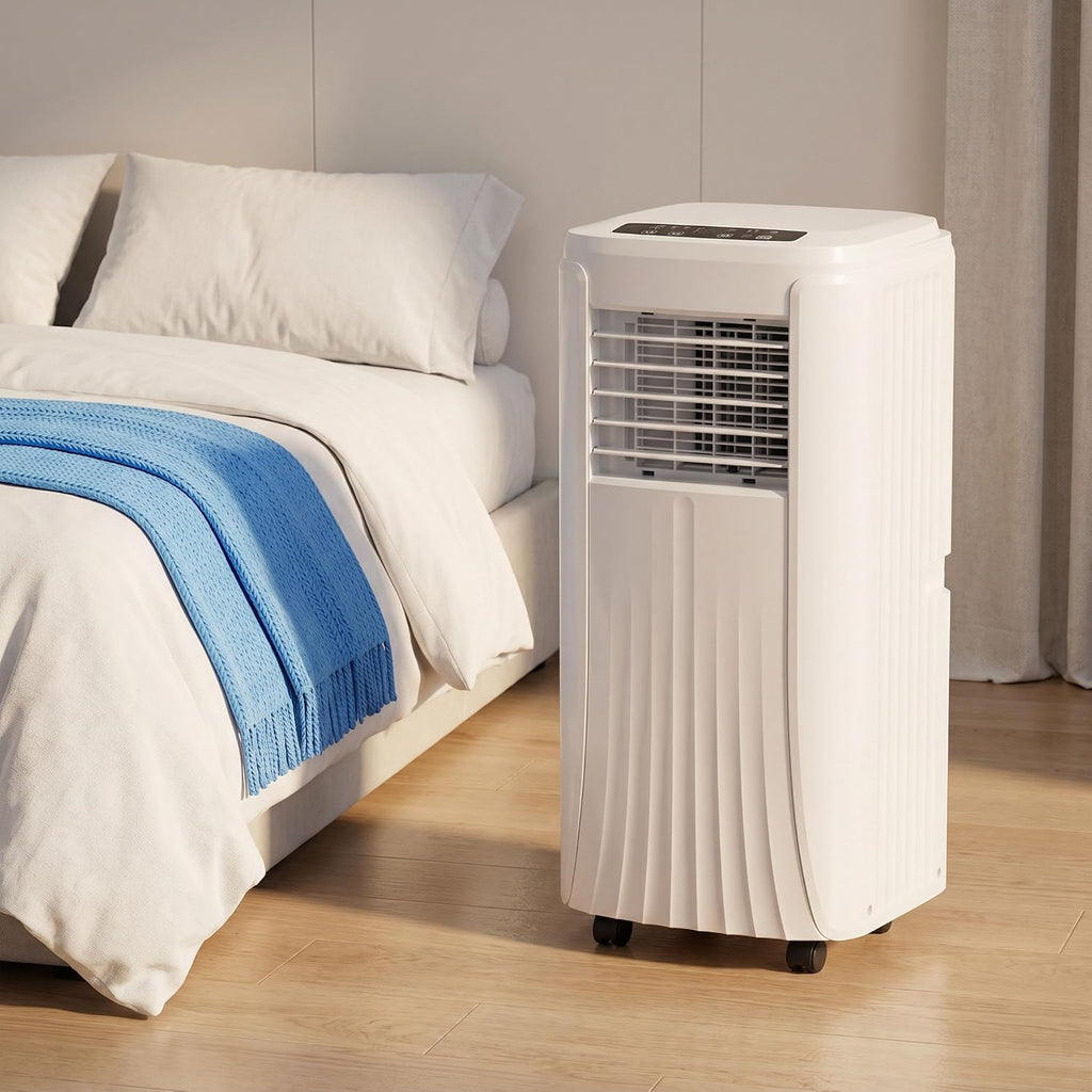 Climatiseur Portable 10 000 BTU - Refroidissement, Ventilation et Déshumidification avec Télécommande