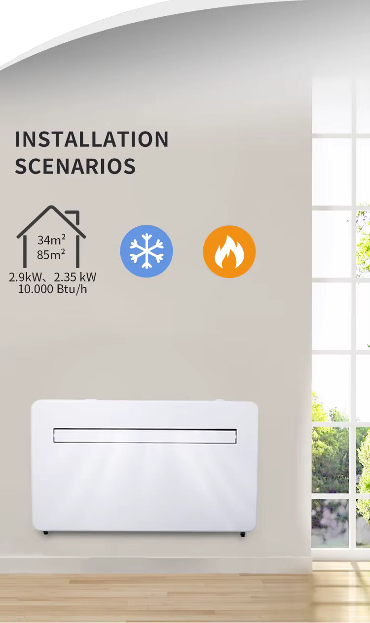 Climatiseur monobloc sans unité extérieure WiFi 12000 BTU