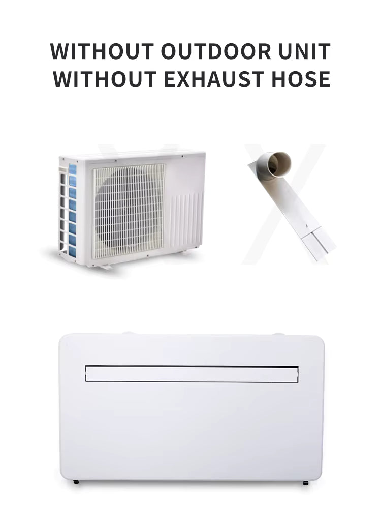 Climatiseur monobloc sans unité extérieure WiFi 12000 BTU